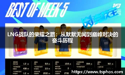 LNG战队的荣耀之路：从默默无闻到巅峰对决的奋斗历程